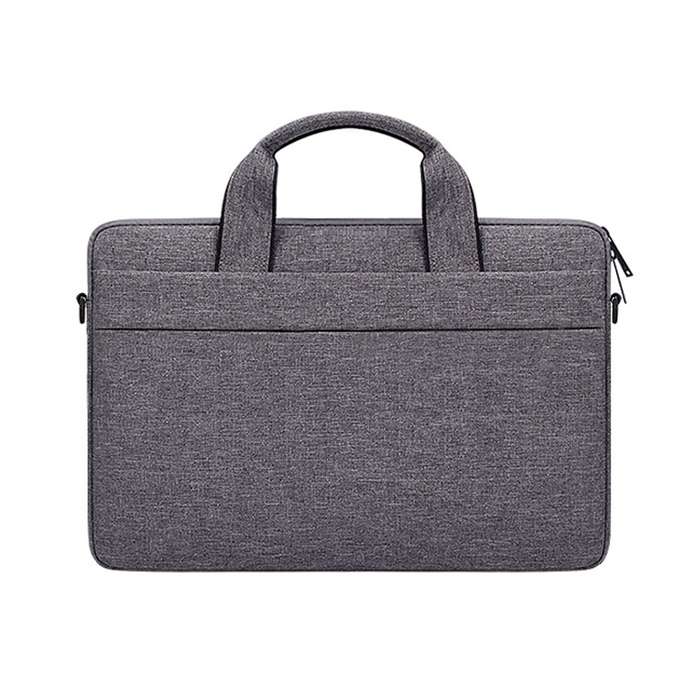 ST03S 14.1 inch Double Side Pockets Wearable Oxford Cloth Soft Handle Portable Laptop Tablet Bag(De