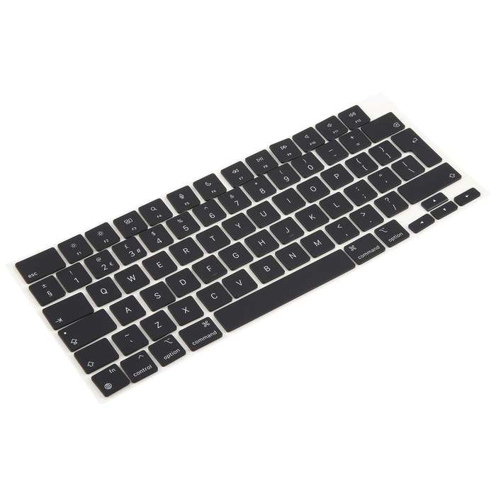 For Macbook Air 13.3 / 15.3 M2 A2681 A2941 UK English Version Keycaps (Midnight)