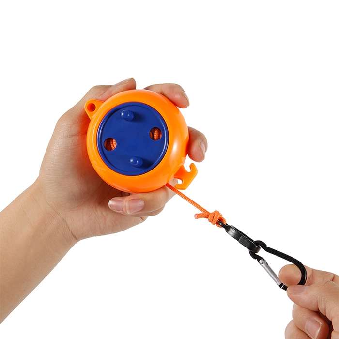 Outdoor Windproof Retractable Clothesline Rotary Recycling Box Clothesline