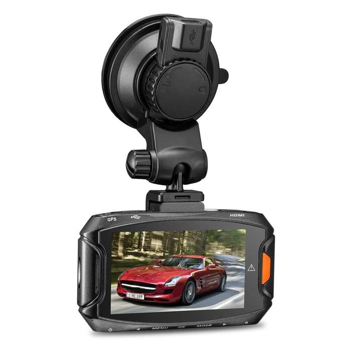 GS90C Car DVR Camera 2.7 inch LCD Screen HD 2304 x 1296P 170 Degree Wide Angle Viewing, Support Moti