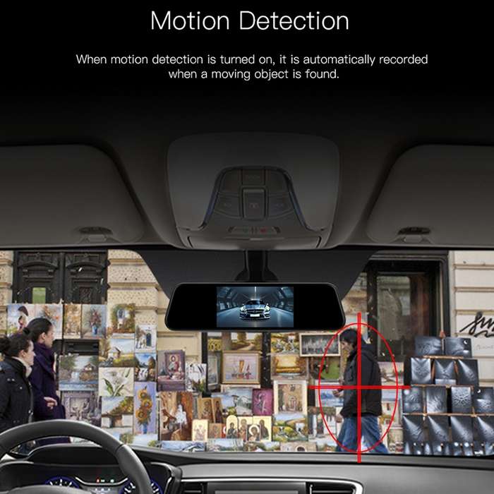 Anytek T600 Ultra HD 1080P 5.5 inch IPS Touch Screen Car DVR Driving Recorder