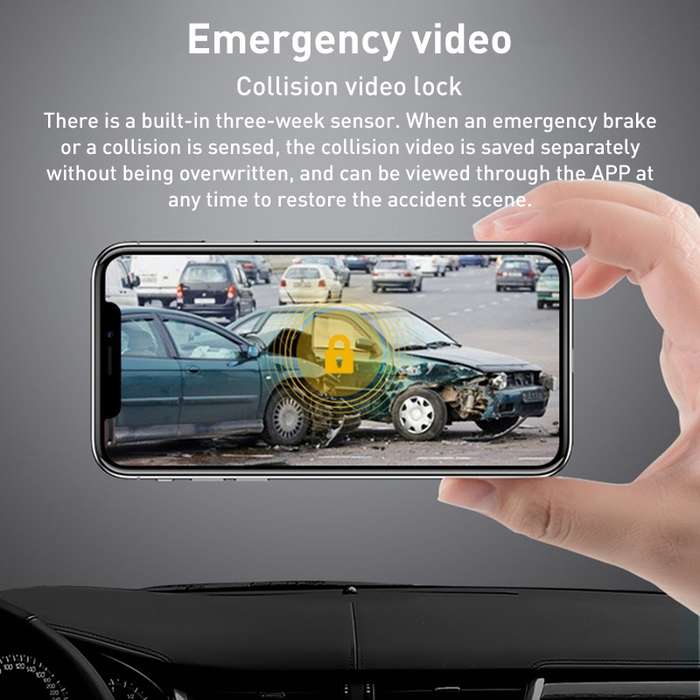 F1 Car Hidden HD Night Vision WiFi Driving Recorder
