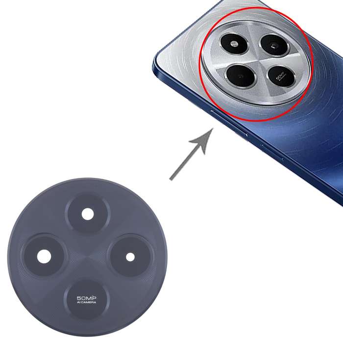 For Xiaomi Redmi 14C 4G OEM Back Camera Lens (Purple)