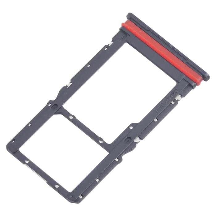 For Motorola Moto G53 XT2335-2 10pcs Original SIM + Micro SD Card Tray (Black)