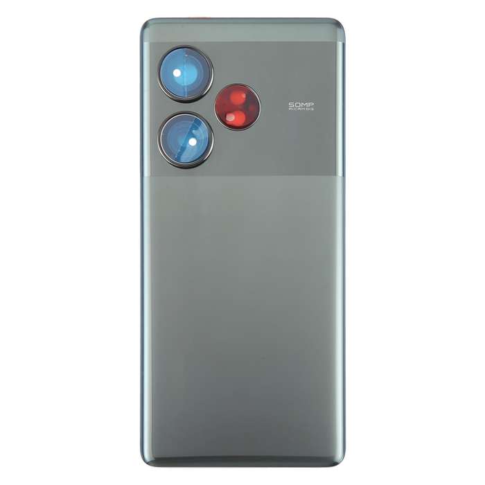 For Realme GT 6T Original Back Cover(Silver)