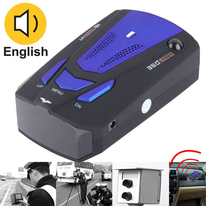 High Performance 360 Degrees Full-Band Scanning Car Speed Testing System / Detector Radar, Buil