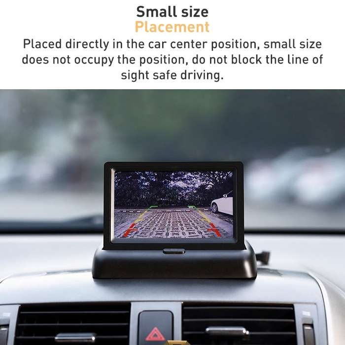 4.3 inch TFT-LCD Color Foldable Car Monitor, Type: PAL/NTSC