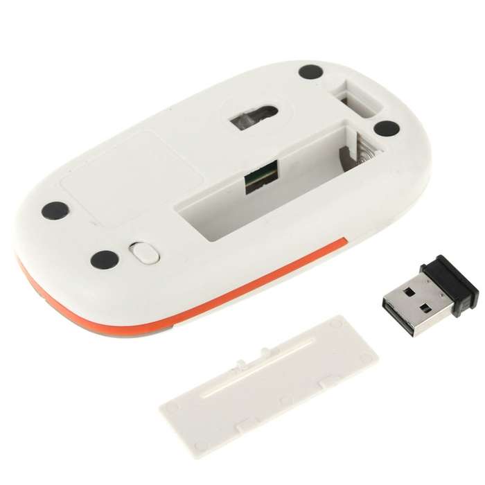 2.4GHz Wireless Ultra-thin Mouse(Silver)