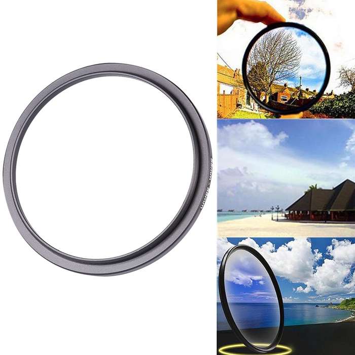 55mm-58mm Lens Stepping Ring(Black)