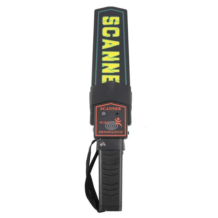 Super Scanner wand Metal Detector (MD-3003B1)(Black)
