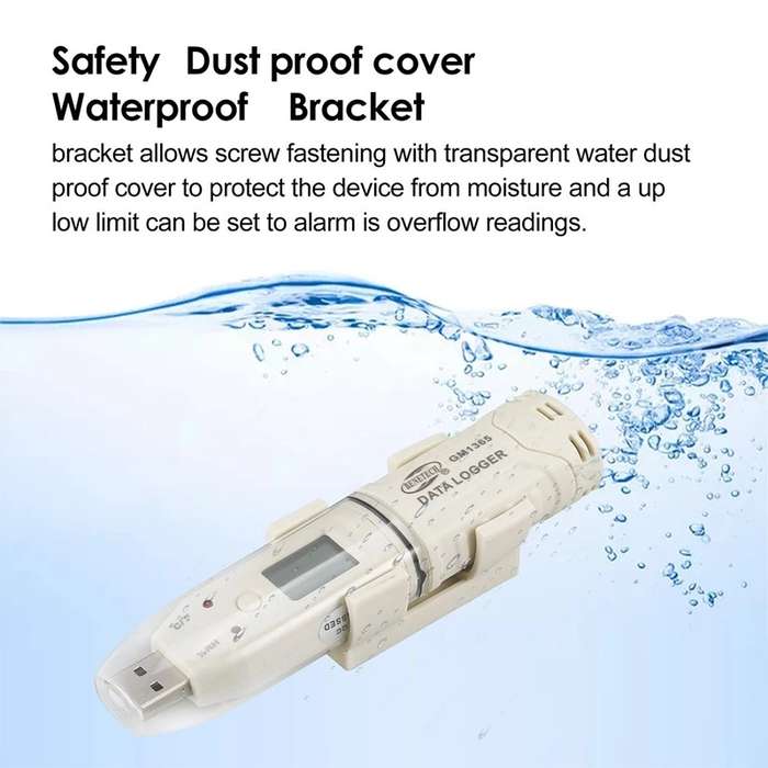BENETECH GM1365 Digital Humidity & Temperature Data Logger