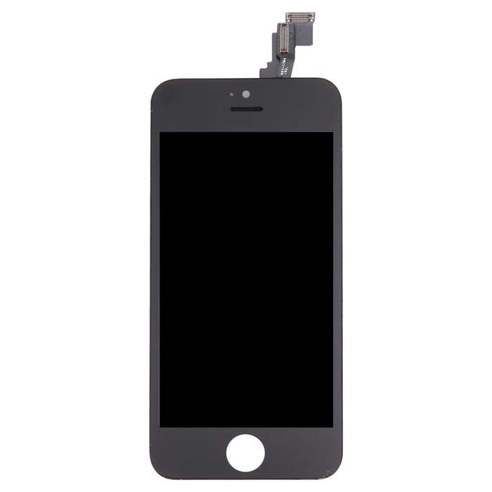 TFT LCD Screen with Frame for iPhone 5C (Black)