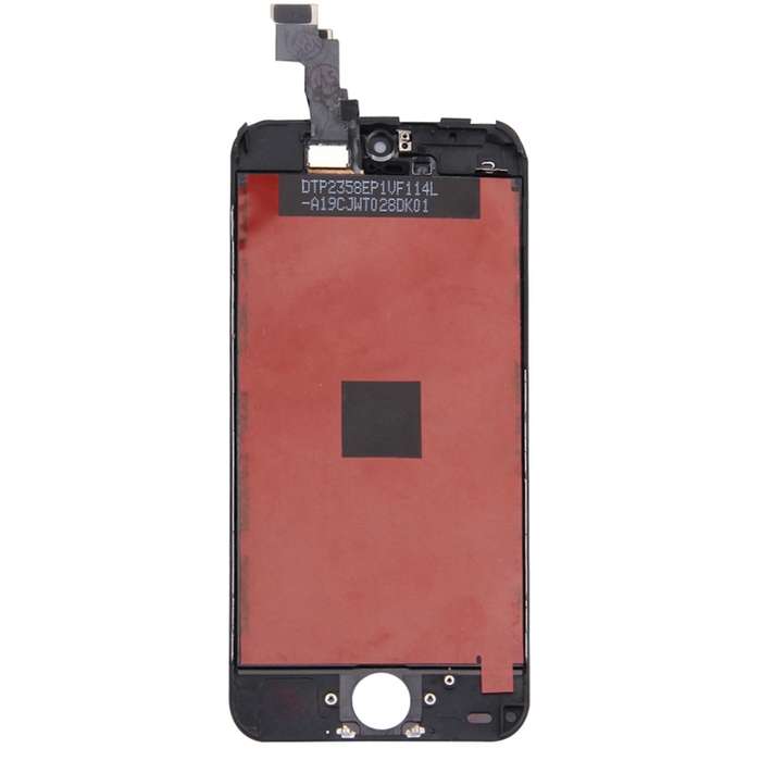 TFT LCD Screen with Frame for iPhone 5C (Black)