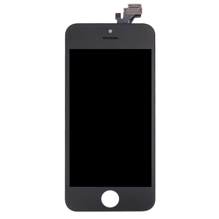 TFT LCD Screen with Frame for iPhone 5 (White)