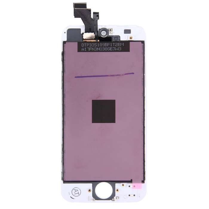 TFT LCD Screen with Frame for iPhone 5 (White)