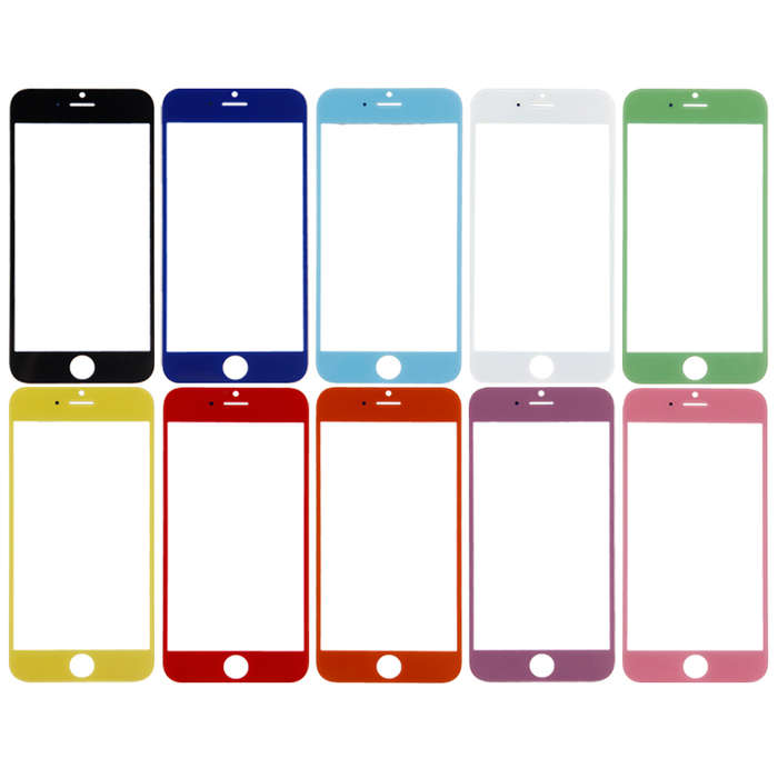 Front Screen Outer Glass Lens for iPhone 6(White)