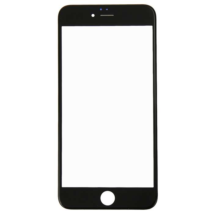 2 in 1 for iPhone 6 (Front Screen Outer Glass Lens + Frame)(White)
