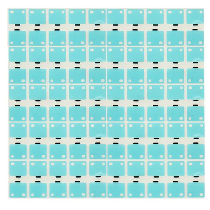 100 PCS for iPhone 6 Speaker Appearance Net Protective Cotton Pads Sticker