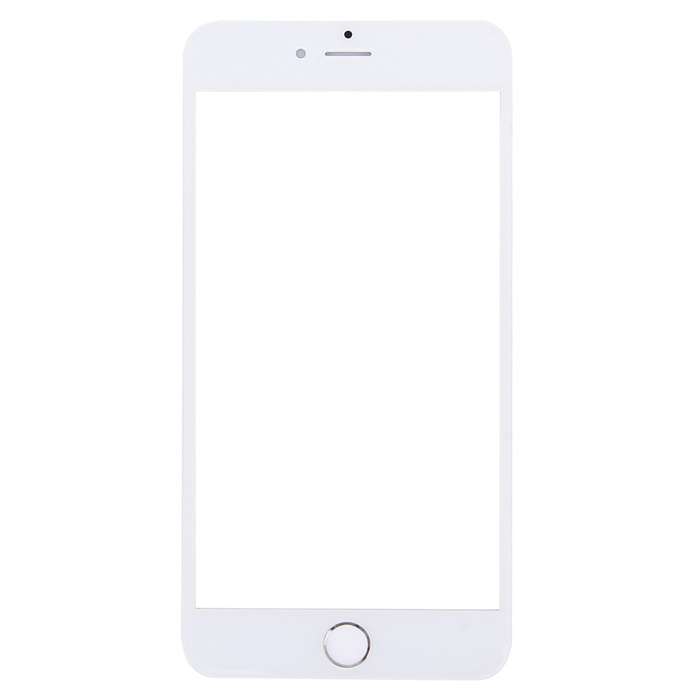 3 in 1 for iPhone 6s Plus (Front Screen Outer Glass Lens + Front Housing LCD Frame + Home Button)(Si