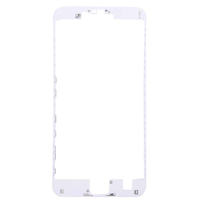 3 in 1 for iPhone 6s Plus (Front Screen Outer Glass Lens + Front Housing LCD Frame + Home Button)(Si