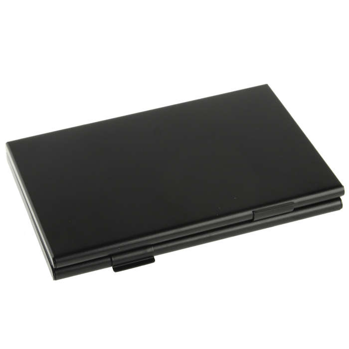 2x 9 in 1 Memory Card Protective Case Box for TF Card, Size: 93mm (L) x 62mm (W) x 10mm (H), Black(