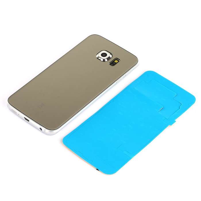 For Galaxy S6 Edge / G925 Original Battery Back Cover (Dark Blue)