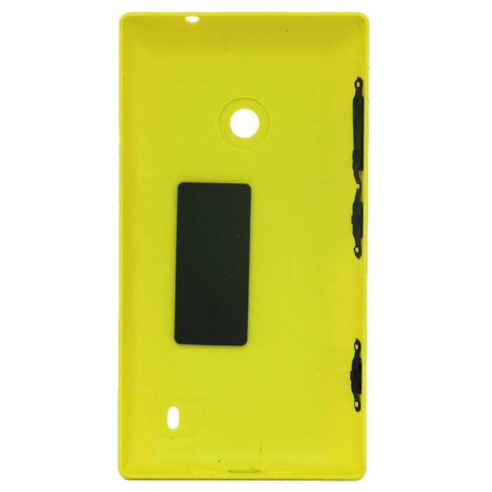 Plastic Back Housing Cover for Nokia Lumia 520(Yellow)