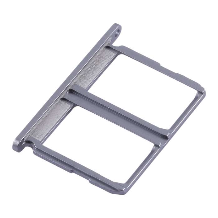 For Galaxy S6 2 SIM Card Tray (Silver)