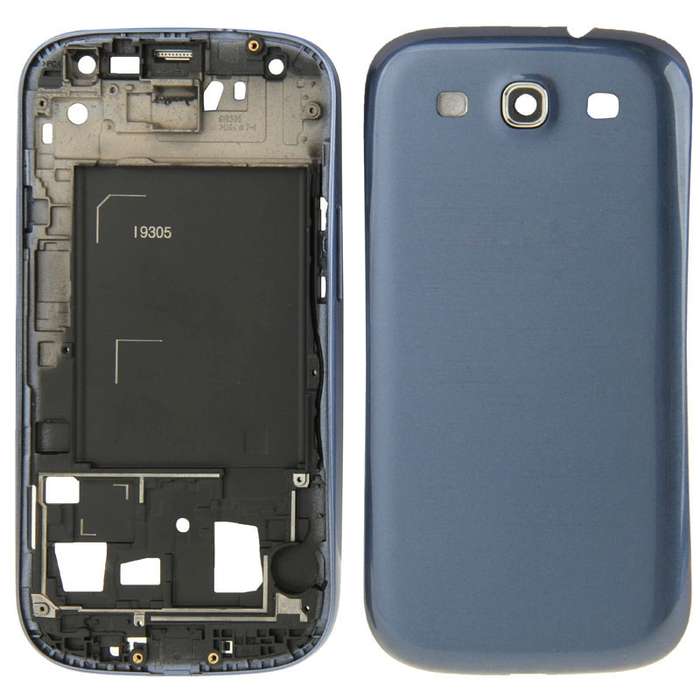 For Galaxy SIII LTE / i9305 Full Housing Faceplate Cover (White)