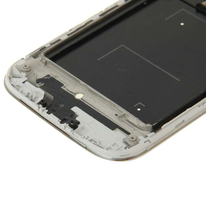 For Galaxy S4 / i337 Full Housing Faceplate Cover (White)