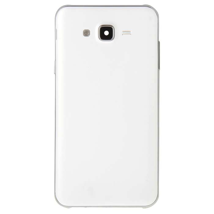 For Galaxy J7 Full Housing Cover (Middle Frame Bezel + Battery Back Cover) (White)