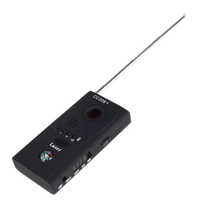 CC308+ Multi Wireless Camera Lens Detector Radio Wave Signal Detect Full-range RF GSM Device Finder(