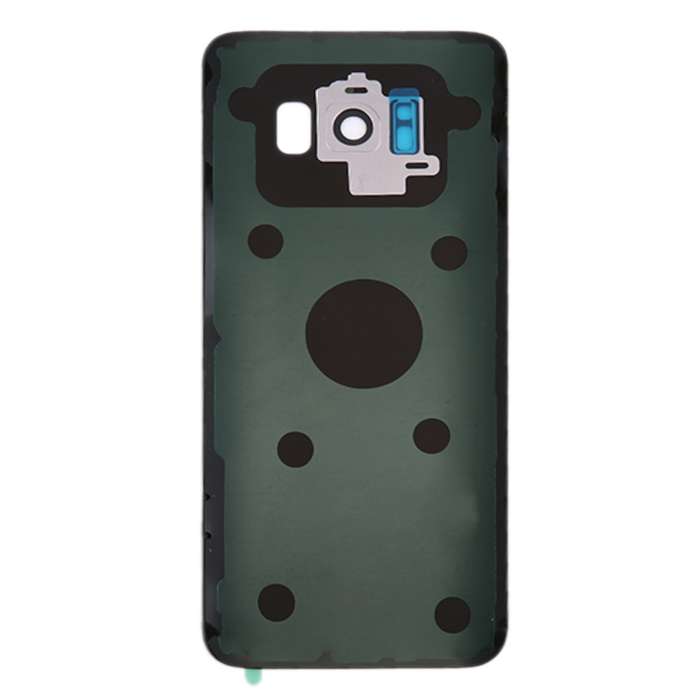 For Galaxy S8 / G950 Battery Back Cover with Camera Lens Cover & Adhesive (Black)