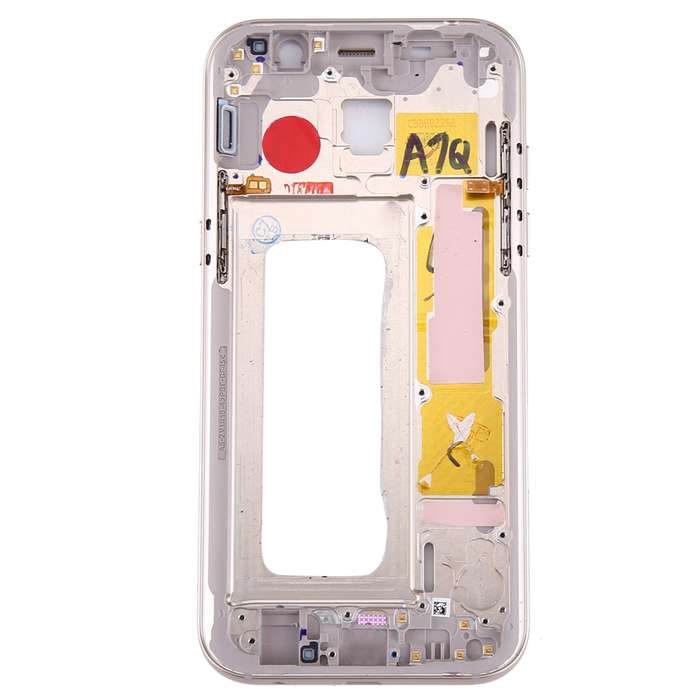 For Galaxy A5 (2017) / A520 Middle Frame Bezel (Gold)