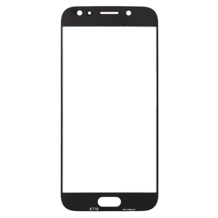 For Galaxy J3 (2017) / J330 Front Screen Outer Glass Lens (Black)