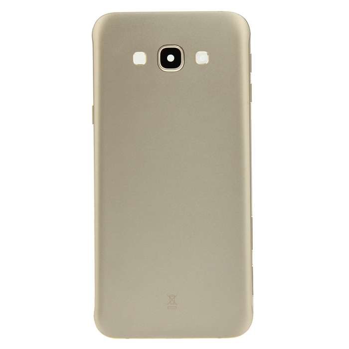 For Galaxy A8 / A800 Battery Back Cover (Gold)