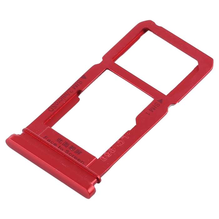 For OPPO R15 SIM Card Tray + SIM Card Tray / Micro SD Card Tray (Black)