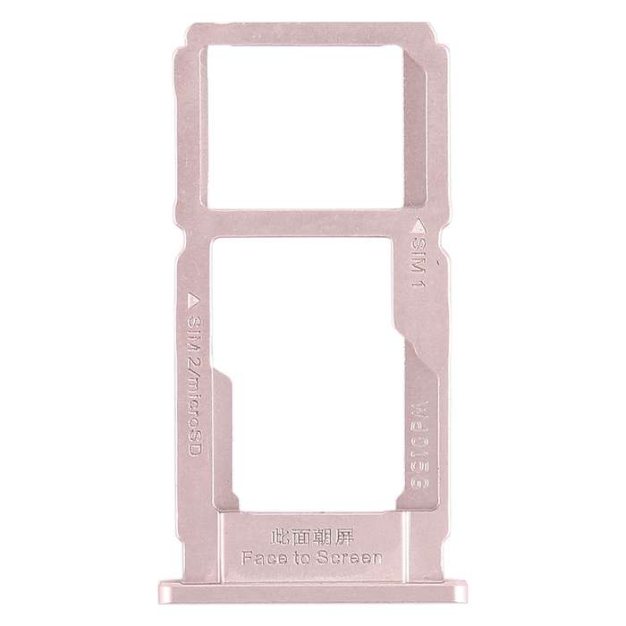 For OPPO R11s Plus SIM Card Tray + SIM Card Tray / Micro SD Card Tray (Black)