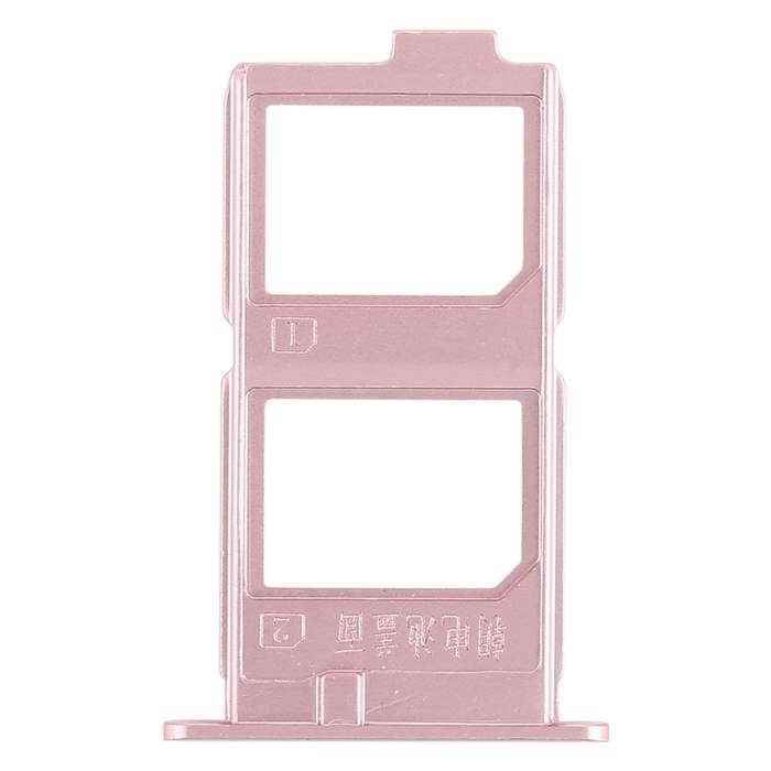 For Vivo X7 Plus 2 x SIM Card Tray (Gold)