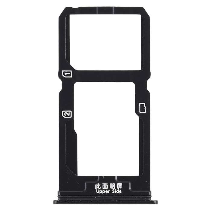 For Vivo X20 SIM Card Tray + SIM Card Tray / Micro SD Card Tray (Rose Gold)