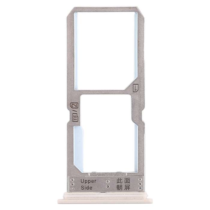 For Vivo Y67 SIM Card Tray + SIM Card Tray / Micro SD Card Tray (Black)
