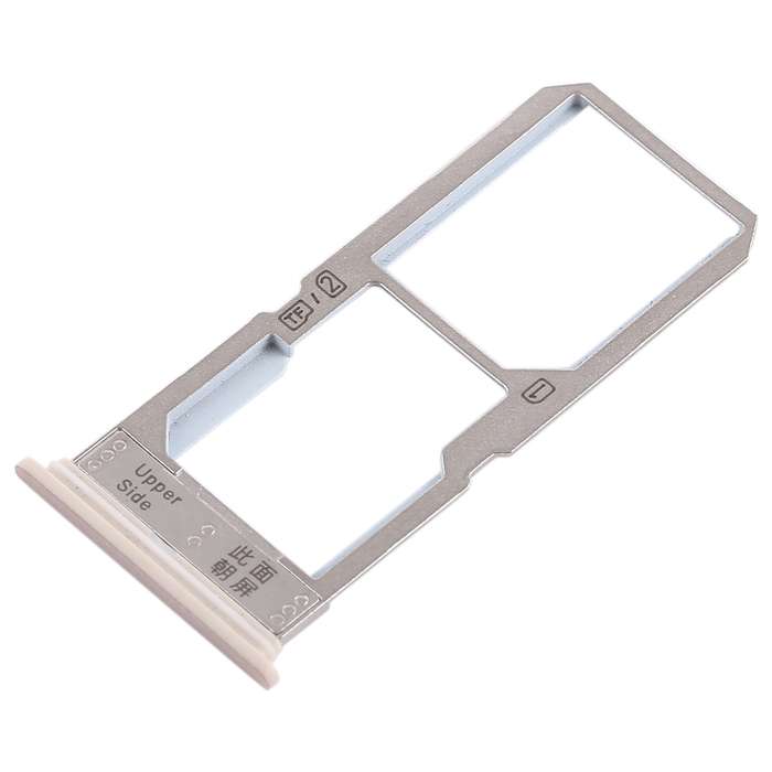 For Vivo Y67 SIM Card Tray + SIM Card Tray / Micro SD Card Tray (Black)