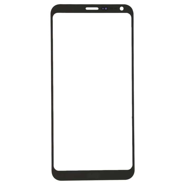 Front Screen Outer Glass Lens for LG Q6 / Q6+ LG-M700 M700 M700A US700 M700H M703 M700Y(Black)