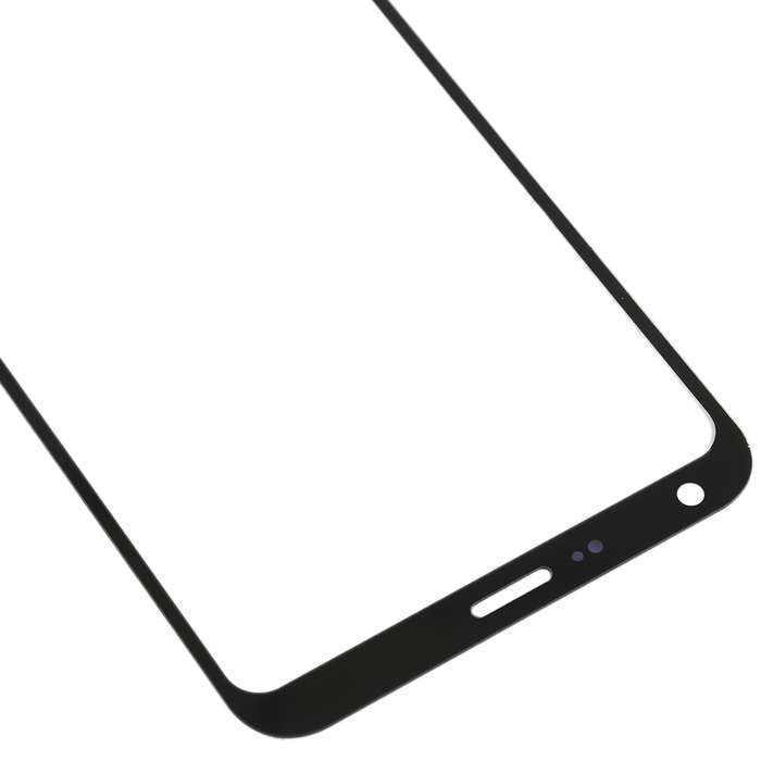 Front Screen Outer Glass Lens for LG Q6 / Q6+ LG-M700 M700 M700A US700 M700H M703 M700Y(Black)