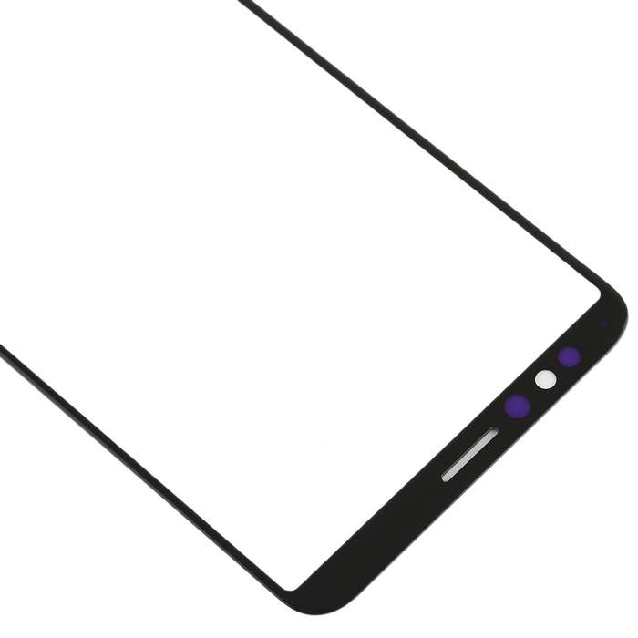 For OPPO R11s Front Screen Outer Glass Lens (Black)