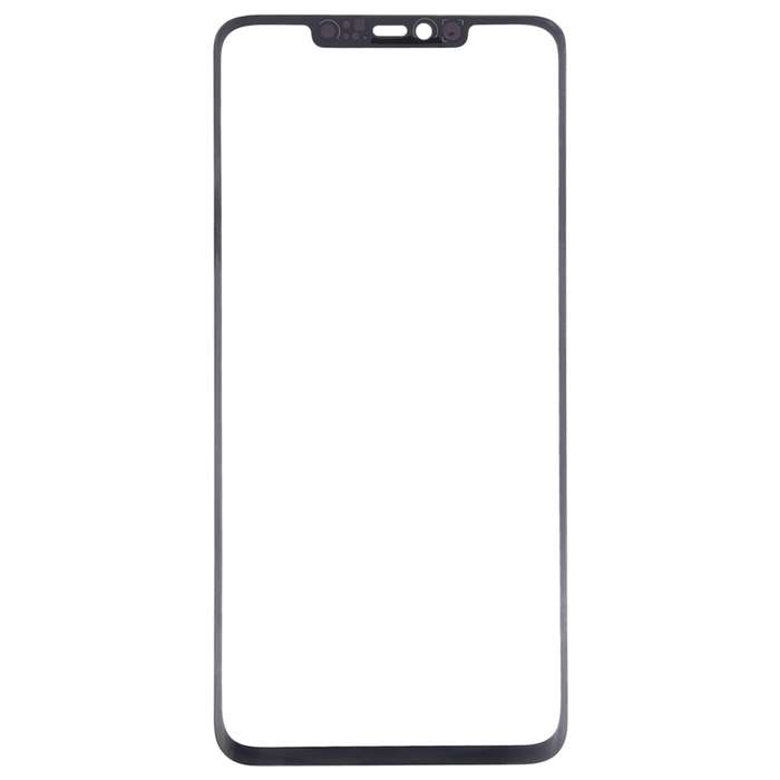 For Huawei Mate 20 Pro Front Screen Outer Glass Lens (Black)