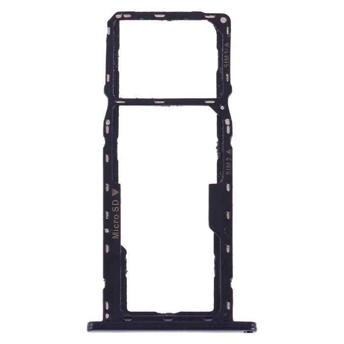 SIM Card Tray + SIM Card Tray + Micro SD Card Tray for Asus ZenFone MAX M1 ZB555KL(Black)