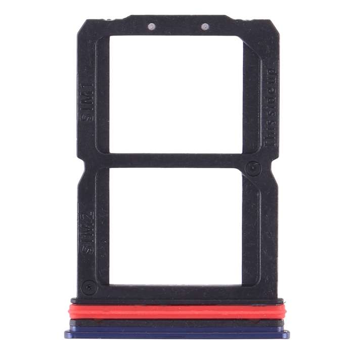 For OnePlus 7 SIM Card Tray + SIM Card Tray (Blue)
