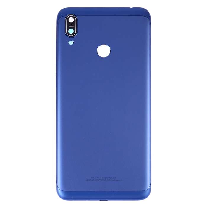 Battery Back Cover with Camera Lens for Asus Zenfone Max M2 ZB633KL ZB632KL(Blue)