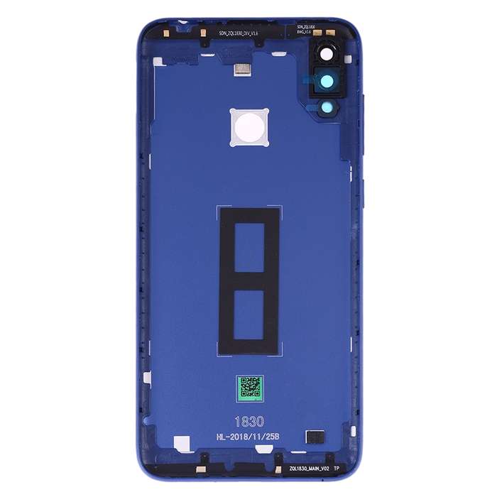 Battery Back Cover with Camera Lens for Asus Zenfone Max M2 ZB633KL ZB632KL(Blue)